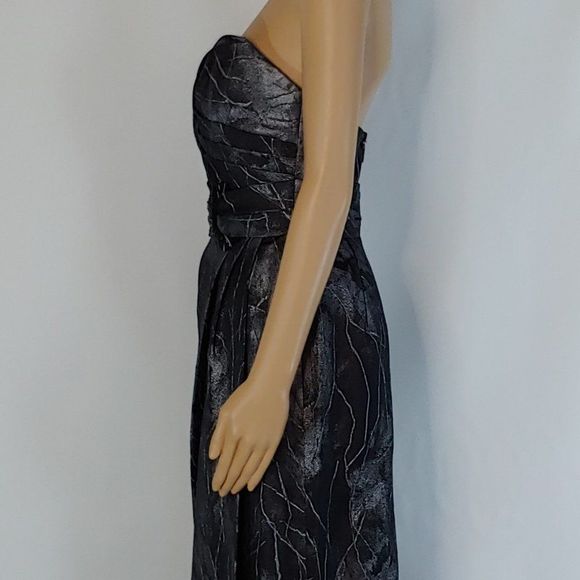 NWT Gorgeous Liancarlo Formal Gown Jacquard Print - Picture 2 of 6